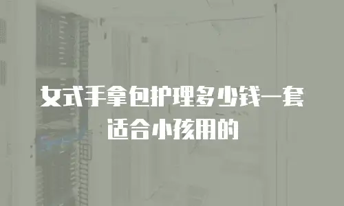女式手拿包护理多少钱一套适合小孩用的