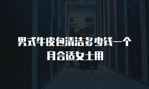 男式牛皮包清洁多少钱一个月合适女士用