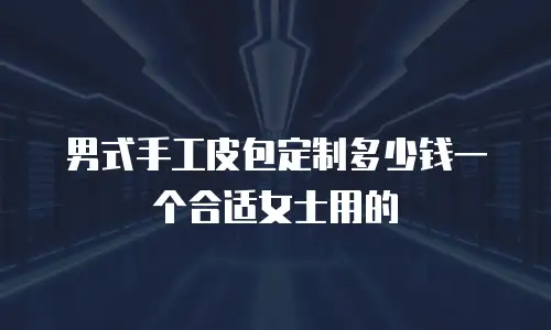 男式手工皮包定制多少钱一个合适女士用的