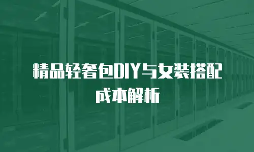 精品轻奢包DIY与女装搭配成本解析