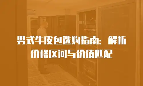男式牛皮包选购指南：解析价格区间与价值匹配