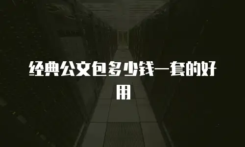 经典公文包多少钱一套的好用