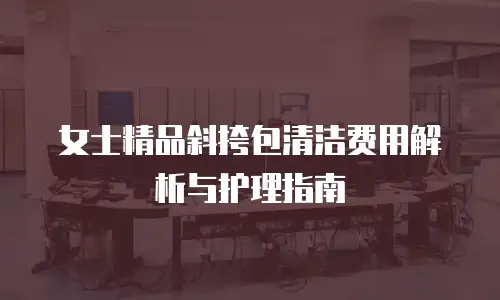 女士精品斜挎包清洁费用解析与护理指南