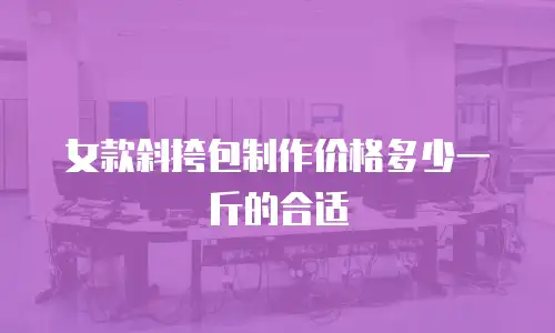女款斜挎包制作价格多少一斤的合适