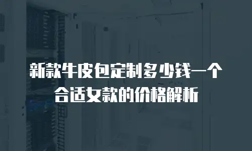 新款牛皮包定制多少钱一个合适女款的价格解析