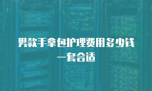 男款手拿包护理费用多少钱一套合适