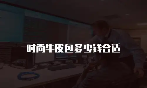 时尚牛皮包多少钱合适