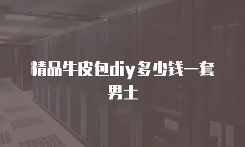 精品牛皮包diy多少钱一套男士