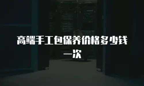 高端手工包保养价格多少钱一次