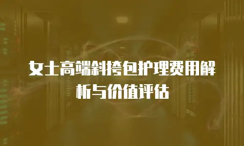 女士高端斜挎包护理费用解析与价值评估