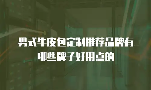 男式牛皮包定制推荐品牌有哪些牌子好用点的