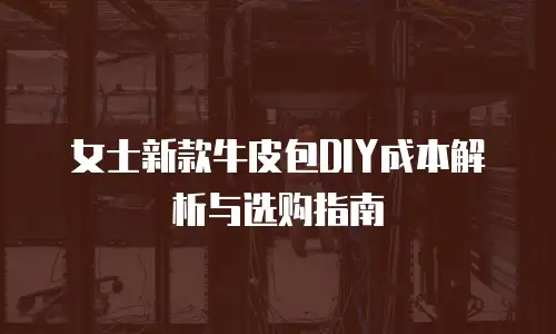 女士新款牛皮包DIY成本解析与选购指南