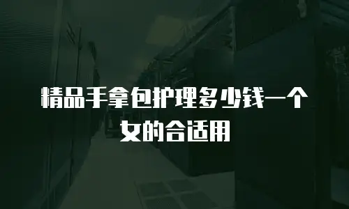 精品手拿包护理多少钱一个女的合适用