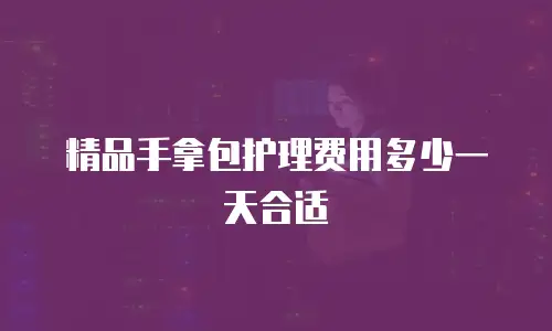 精品手拿包护理费用多少一天合适