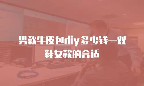 男款牛皮包diy多少钱一双鞋女款的合适