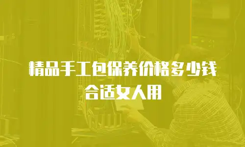 精品手工包保养价格多少钱合适女人用