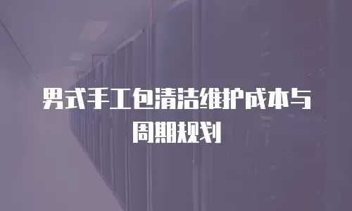 男式手工包清洁维护成本与周期规划