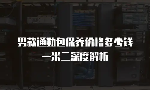 男款通勤包保养价格多少钱一米二深度解析