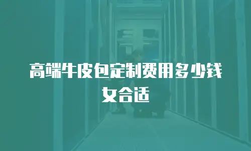 高端牛皮包定制费用多少钱女合适