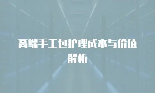 高端手工包护理成本与价值解析
