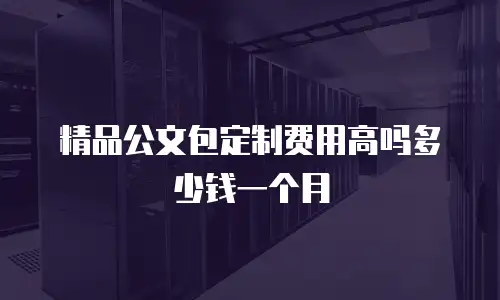 精品公文包定制费用高吗多少钱一个月