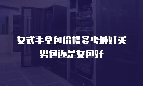 女式手拿包价格多少最好买男包还是女包好