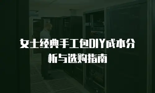 女士经典手工包DIY成本分析与选购指南