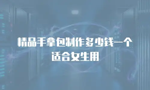 精品手拿包制作多少钱一个适合女生用