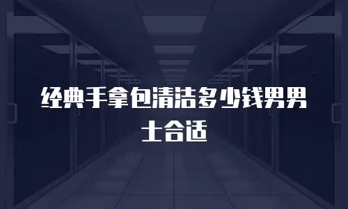 经典手拿包清洁多少钱男男士合适