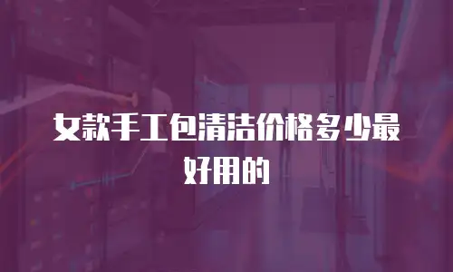 女款手工包清洁价格多少最好用的