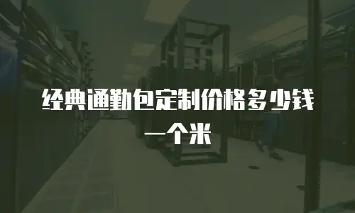 经典通勤包定制价格多少钱一个米