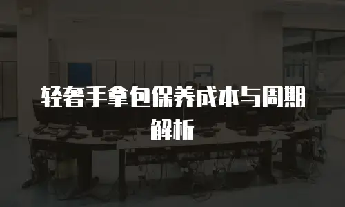 轻奢手拿包保养成本与周期解析