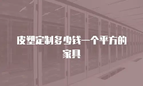 皮塑定制多少钱一个平方的家具