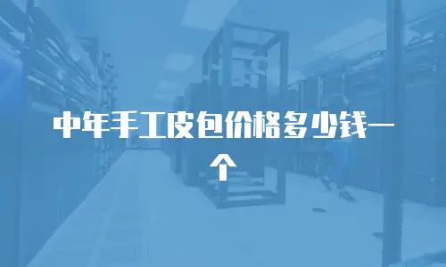 中年手工皮包价格多少钱一个