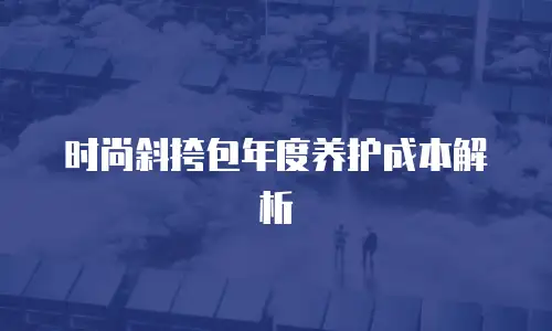 时尚斜挎包年度养护成本解析