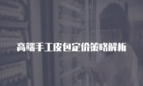 高端手工皮包定价策略解析