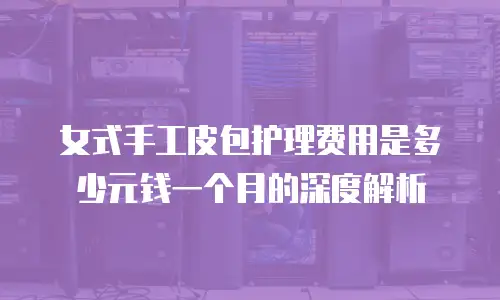 女式手工皮包护理费用是多少元钱一个月的深度解析