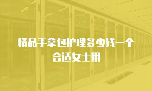 精品手拿包护理多少钱一个合适女士用