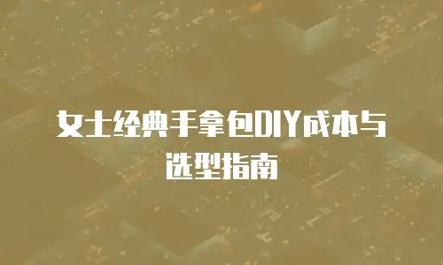 女士经典手拿包DIY成本与选型指南