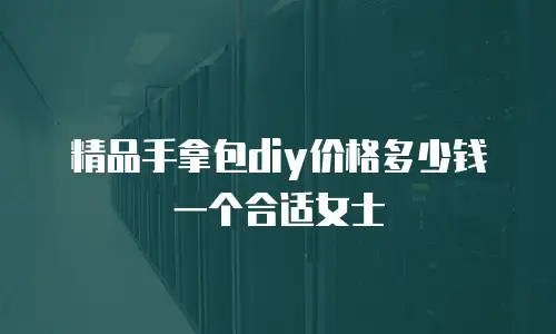 精品手拿包diy价格多少钱一个合适女士