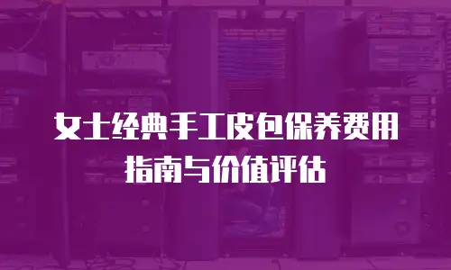女士经典手工皮包保养费用指南与价值评估