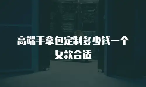 高端手拿包定制多少钱一个女款合适