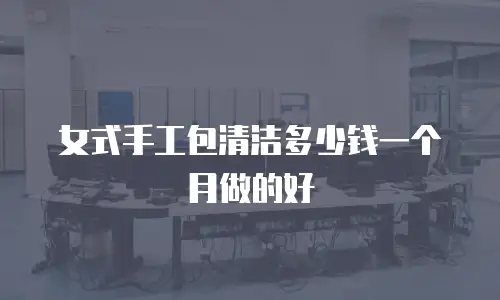 女式手工包清洁多少钱一个月做的好