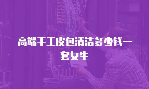 高端手工皮包清洁多少钱一套女生