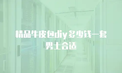 精品牛皮包diy多少钱一套男士合适