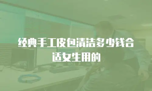 经典手工皮包清洁多少钱合适女生用的
