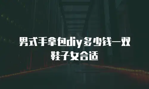 男式手拿包diy多少钱一双鞋子女合适