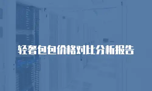 轻奢包包价格对比分析报告