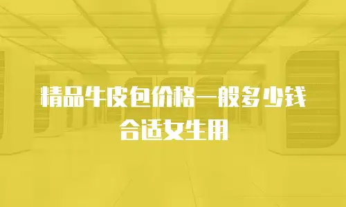 精品牛皮包价格一般多少钱合适女生用