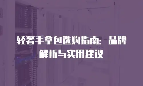 轻奢手拿包选购指南：品牌解析与实用建议